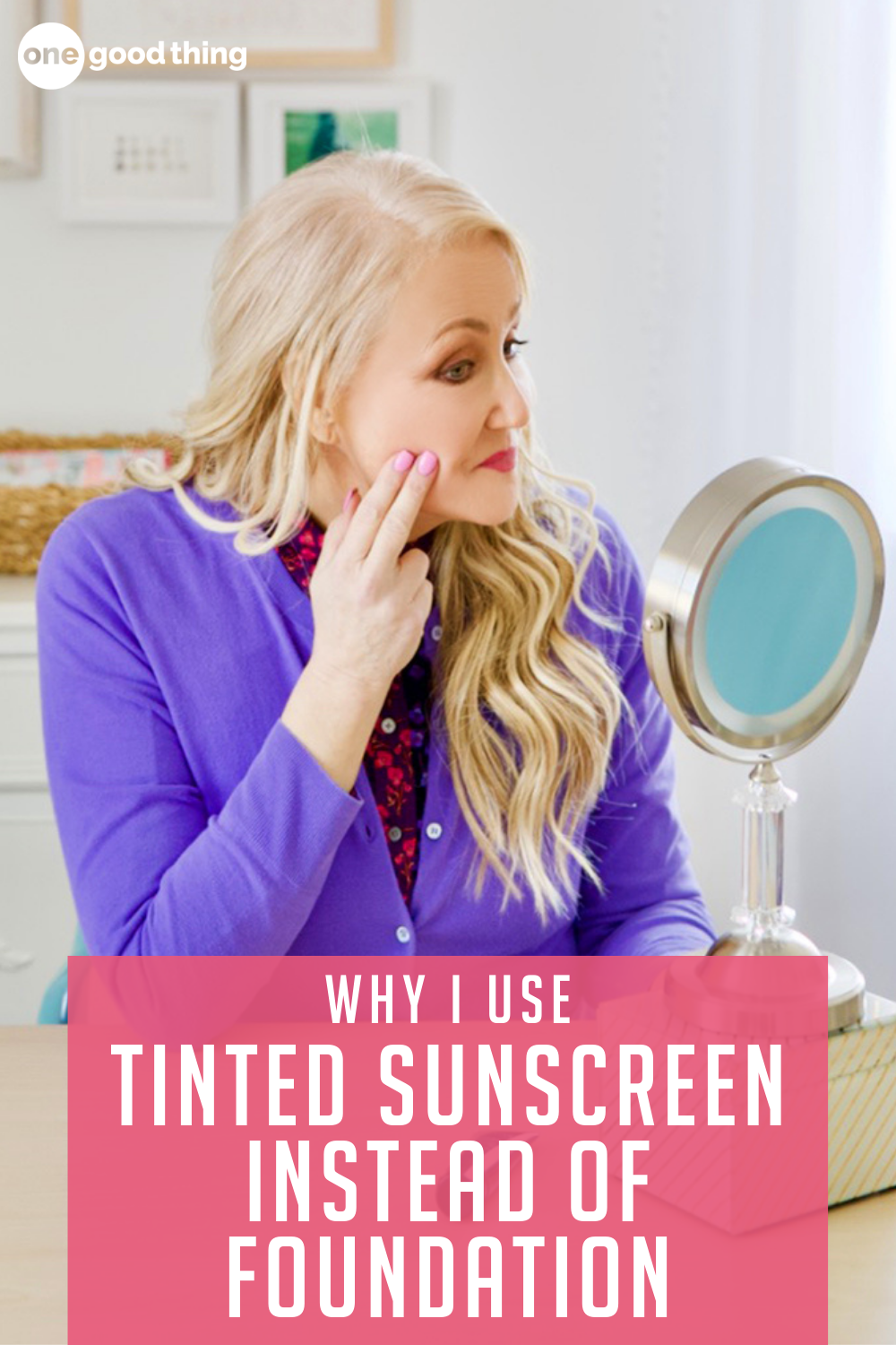 Here's Why I Use Tinted Sunscreen Instead Of Foundation