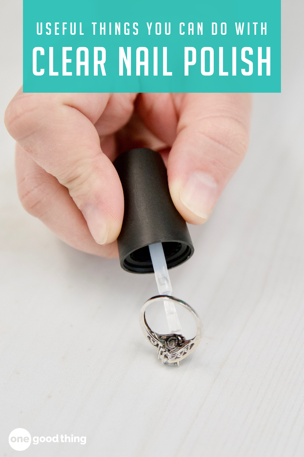 11 Practical Ways To Use Clear Nail Polish Around The House