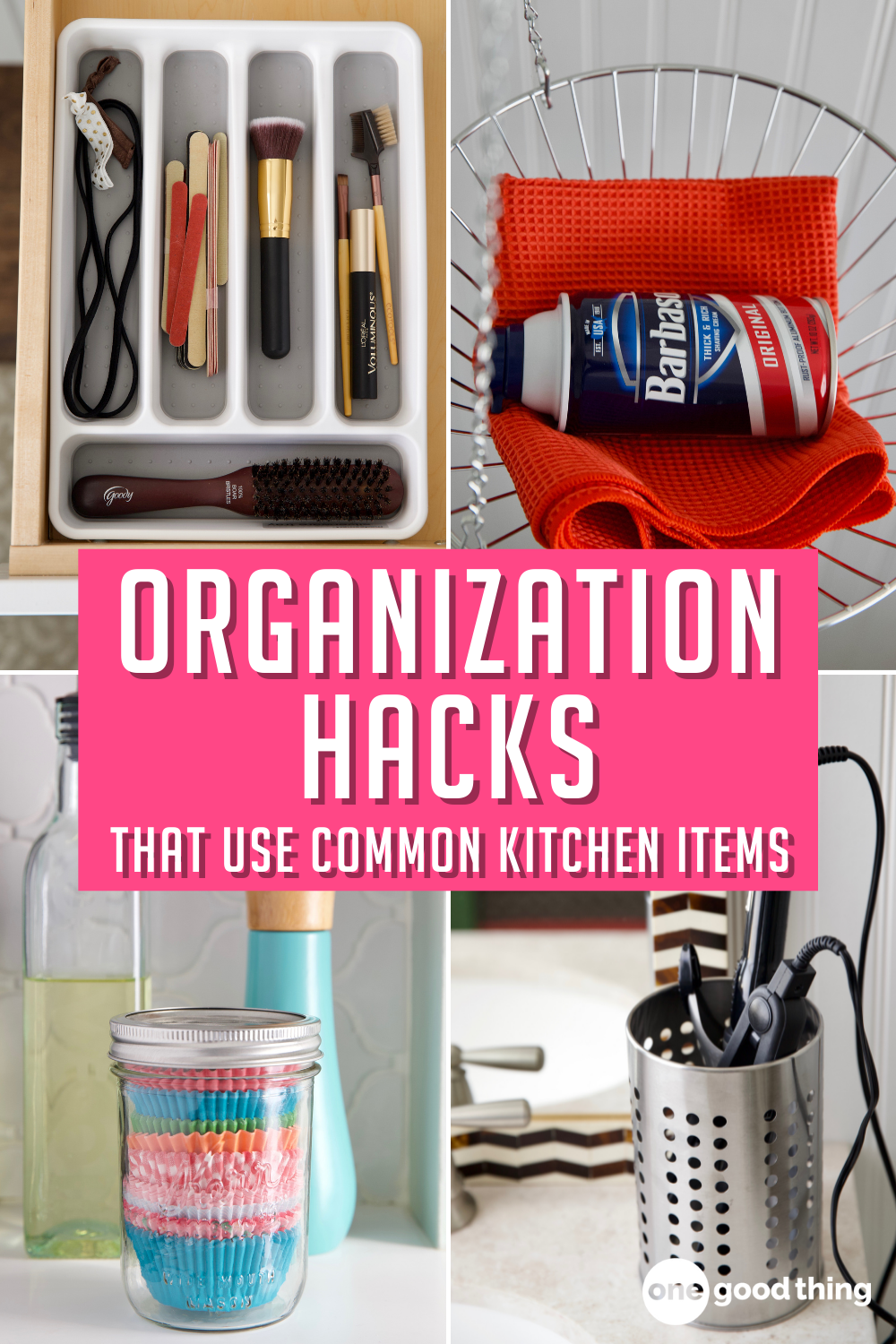 11 Organization Hacks That Use Common Kitchen Items
