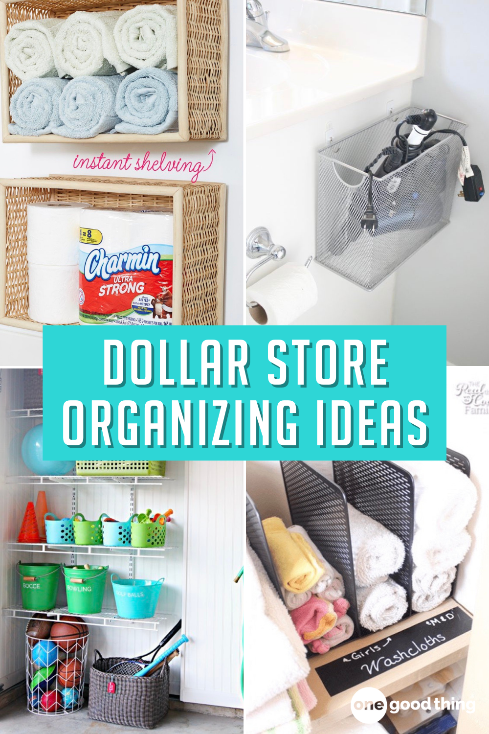 18 Dollar Store Organizing Ideas For Every Room