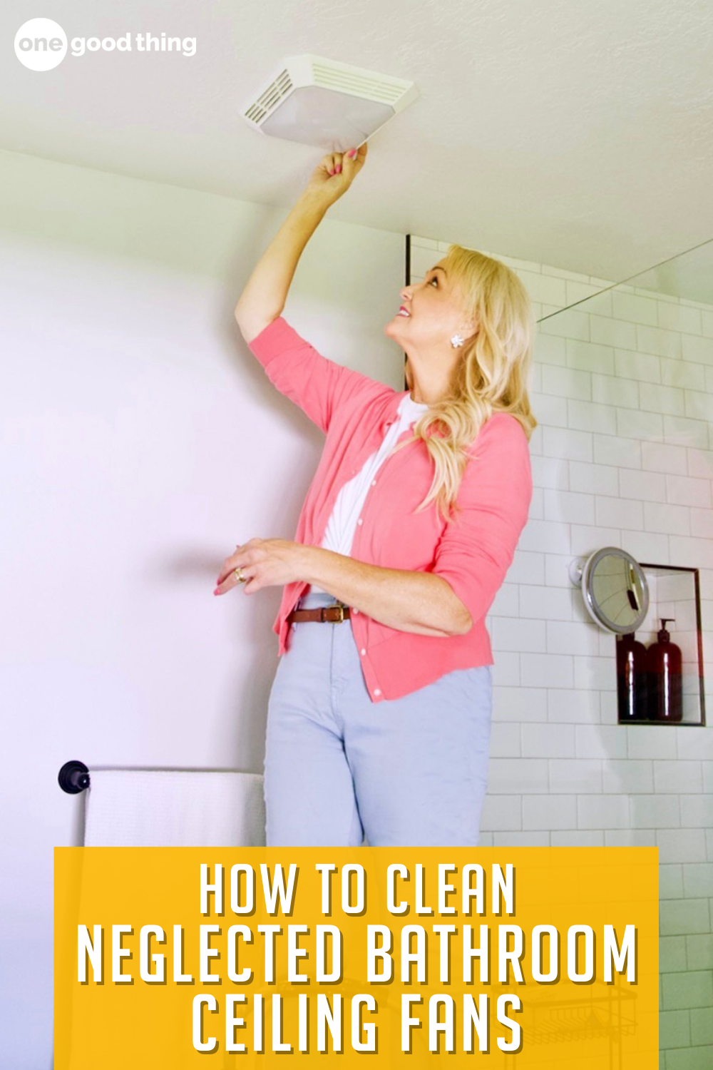 How To Clean Bathroom Ceiling Fans [Simple Method]