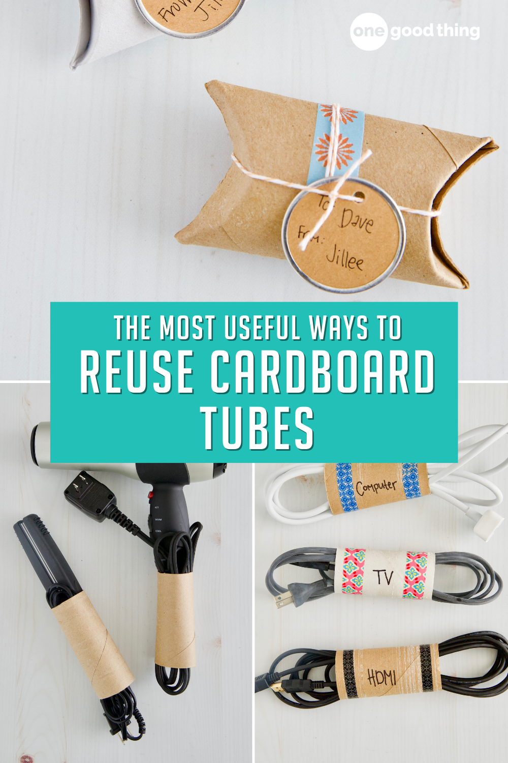 12 Practical Ways To Reuse Cardboard Tubes Around The House