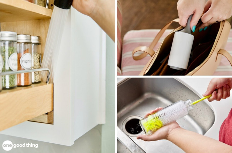 cleaning hard to reach spaces