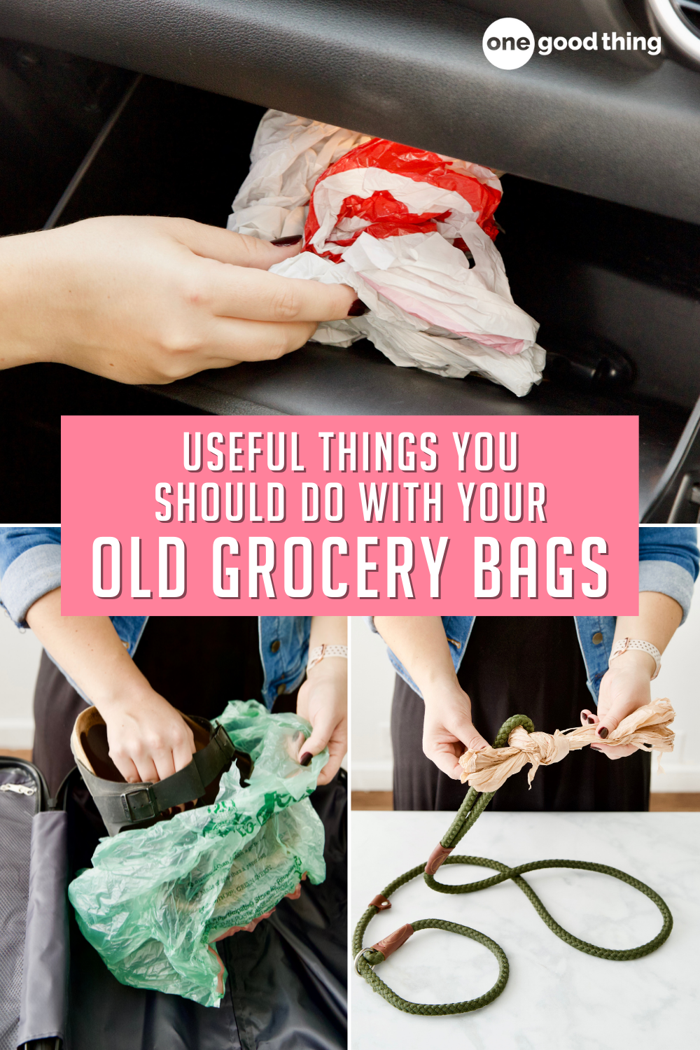 13 Practical Ways To Reuse Plastic Bags