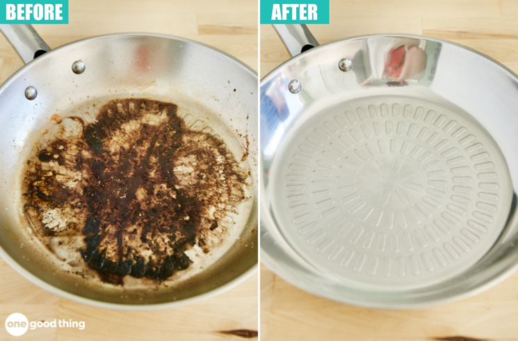 Best Way to Clean a Burnt Pan