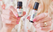 Calm mind essential oil blend for stress and anxiety, promoting relaxation and tranquility.