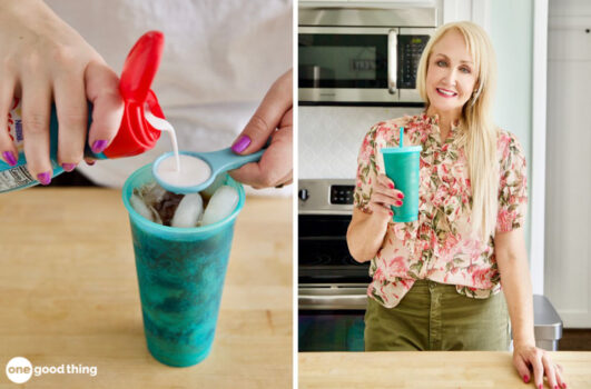 dirty diet coke can be as simple as adding flavored creamer to a glass of diet coke and ice, then enjoy