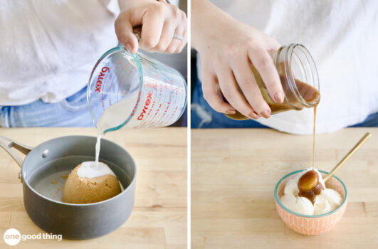 homemade caramel