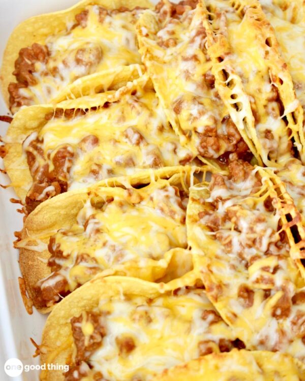 Baked Tacos (With Homemade Crunchy Taco Shells)