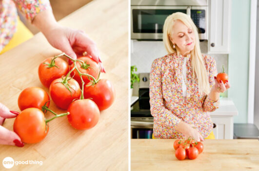 eating tomatoes in the winter