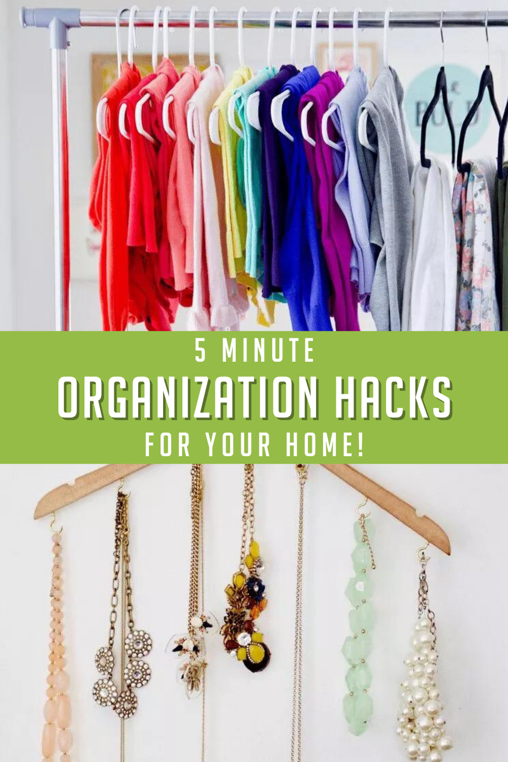24 Easy Home Organization Ideas That Only Take 5 Minutes