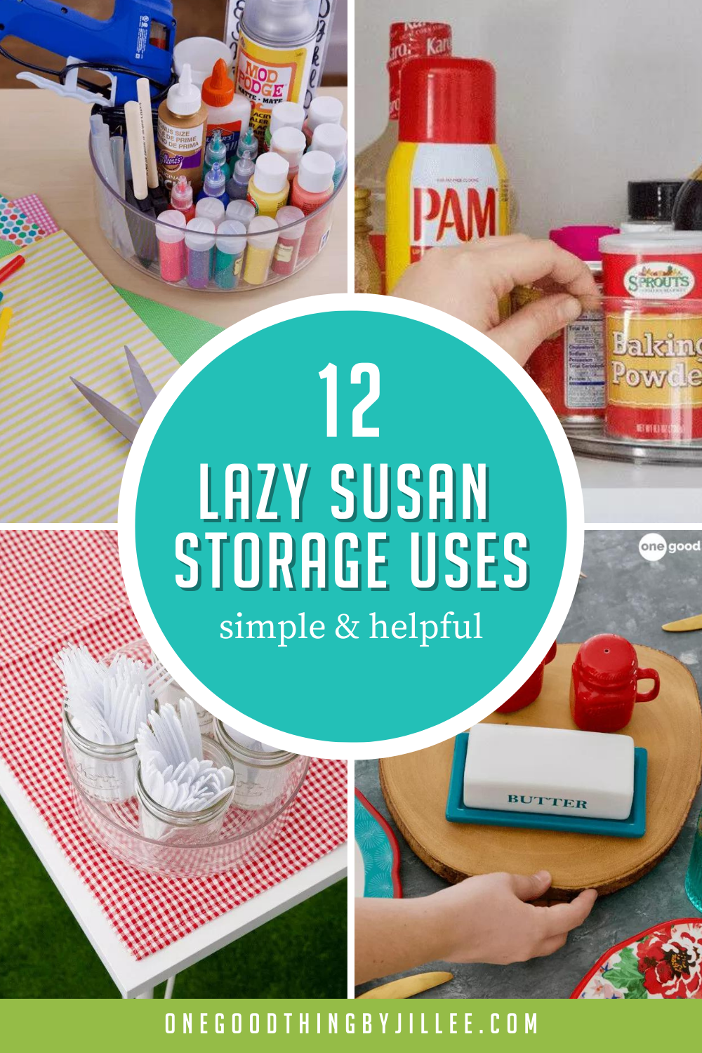 12 Lazy Susan Hacks That Make Awkward Spaces More Useful