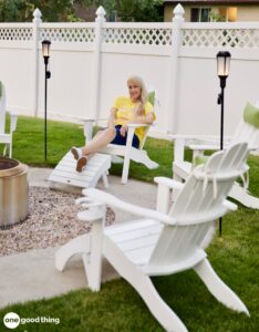 What Moms Really Want What moms really want - a woman relaxing outside in a lawn chair