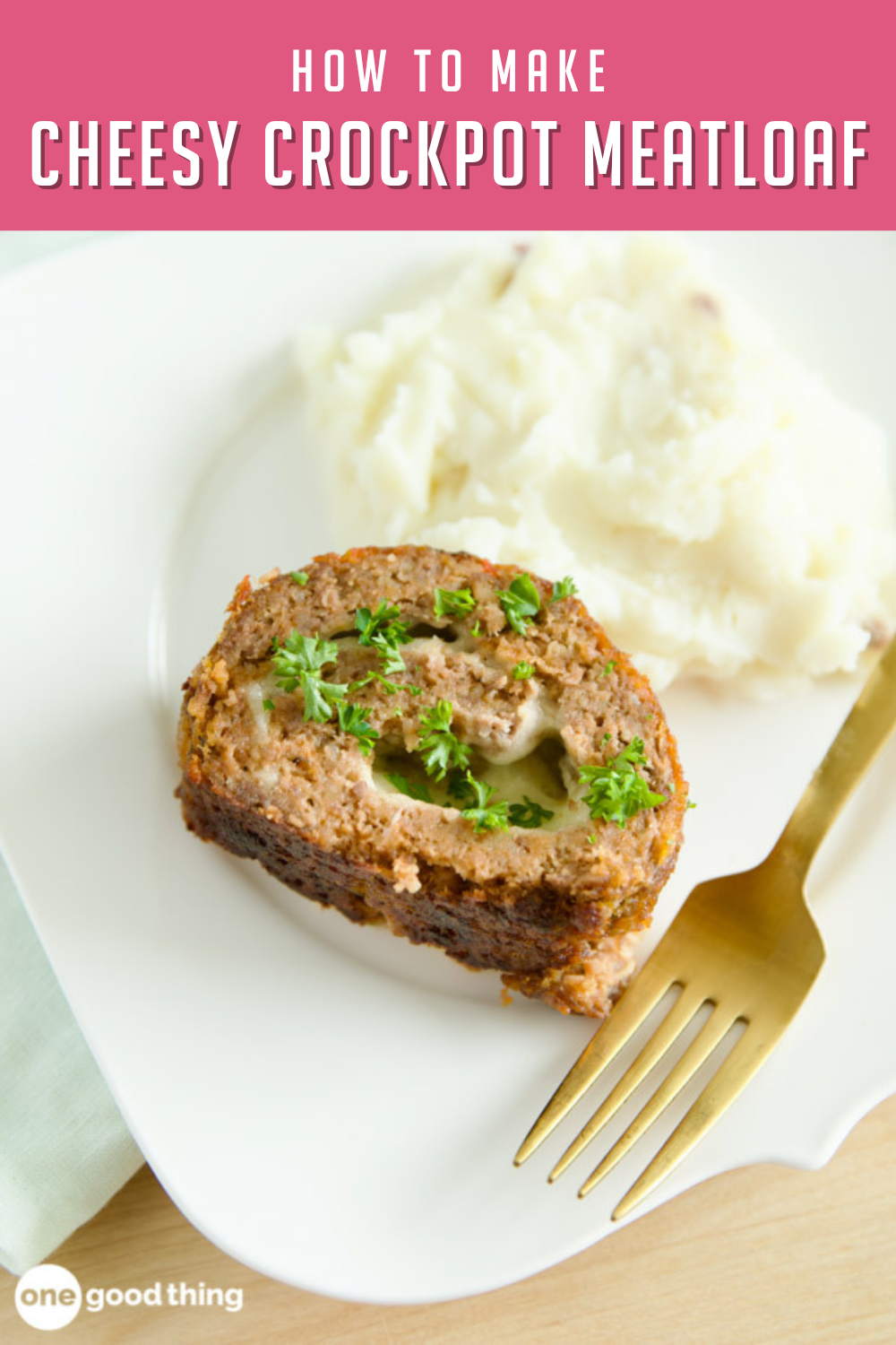 The Best Cheesy Crockpot Meatloaf Recipe