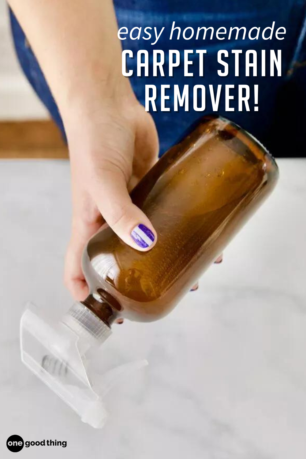 How To Make Your Own Carpet Stain Remover Spray