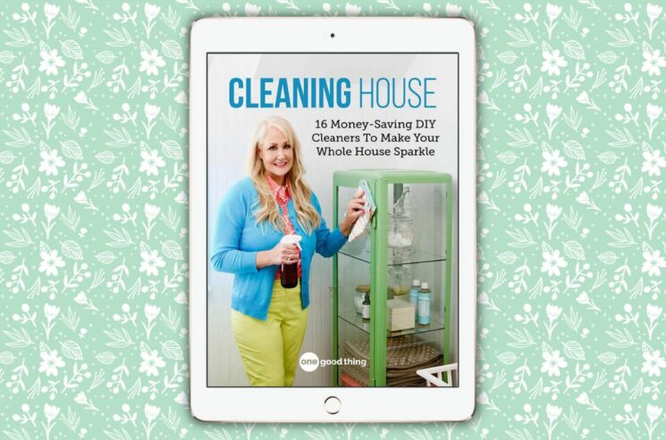 Free Cleaning House Ebook - ebook on a tablet