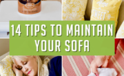 14 tips to maintain your sofa and keep it in great condition.