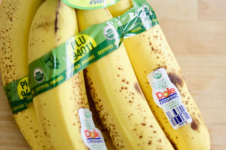 Make Banana Tea For Insomnia - bunch of very ripe organic bananas