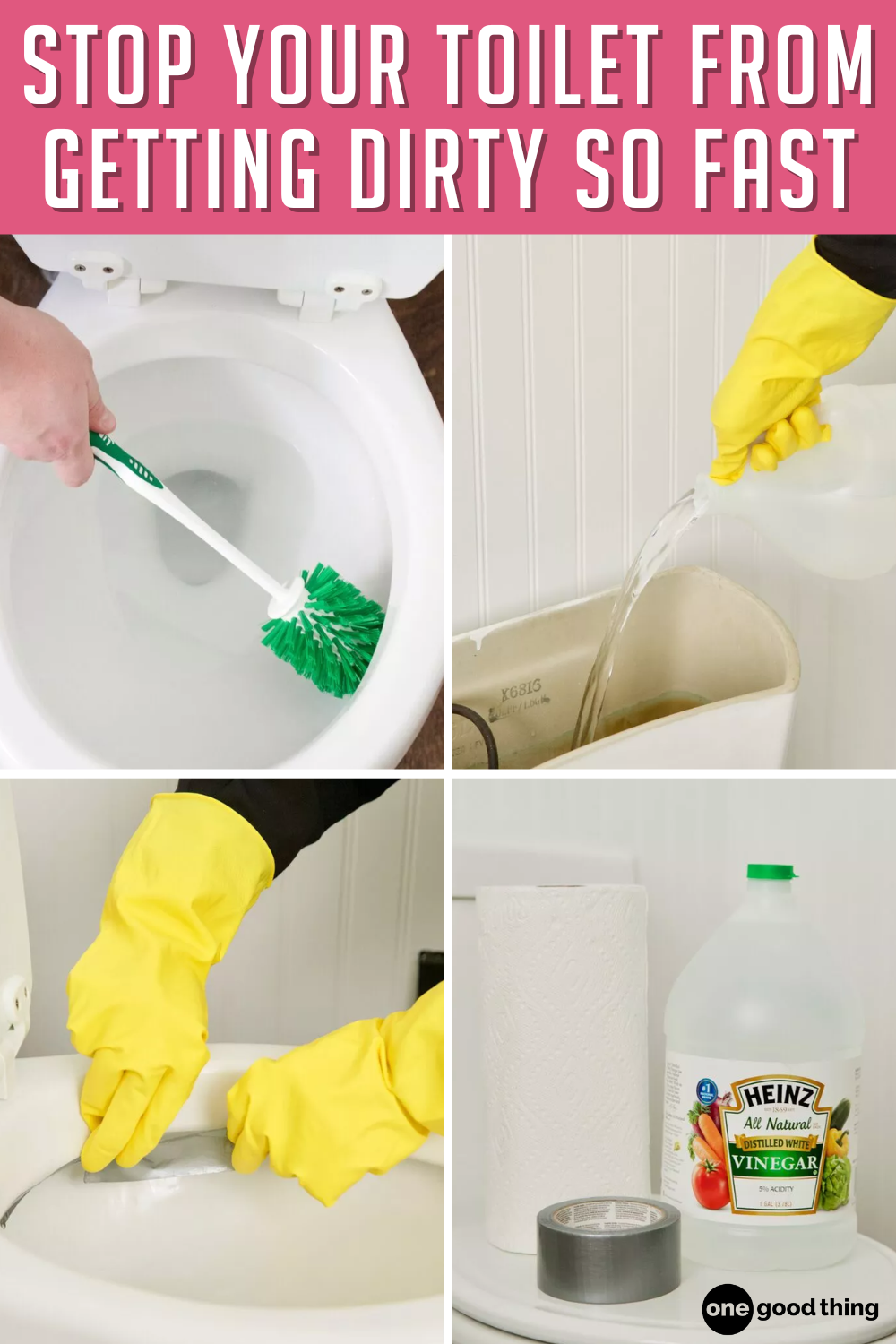 Why Your Toilet Gets Dirty Fast (And How To Fix It)