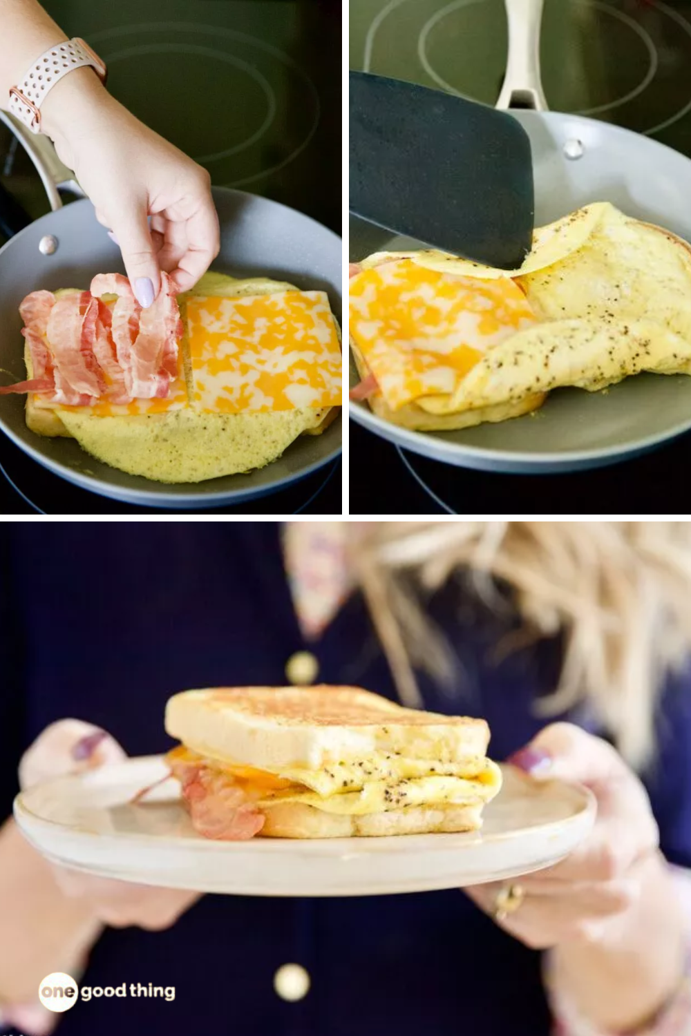 OnePan Breakfast Sandwich (TikTok Egg Sandwich Hack)