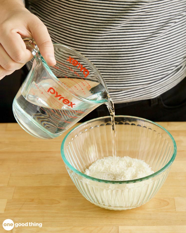 For even more benefit from an ice facial, make the ice with rice water -- your ice facial will give your skin vitamins, minerals, and enzymes!