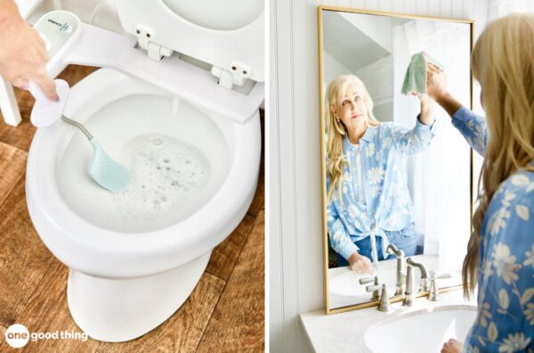 How To Clean A Bathroom Fast