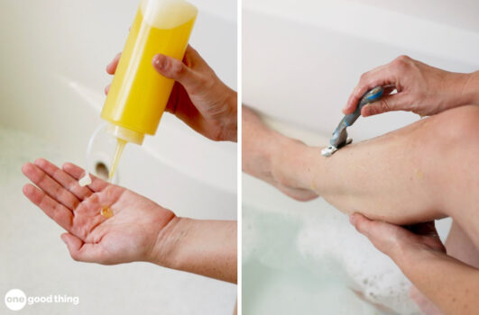This easy to make DIY leg scrub will make your legs smoother than they've ever been.