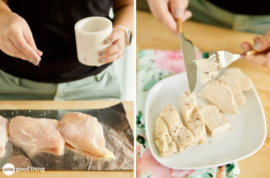 This is the easiest way to cook chicken breasts that come out tender and moist.