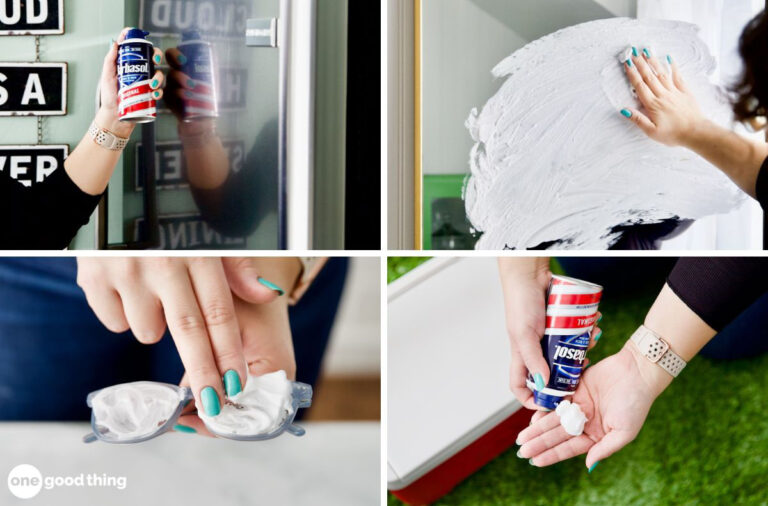 12 Uses For Shaving Cream Cleaning, Stain Removal & More