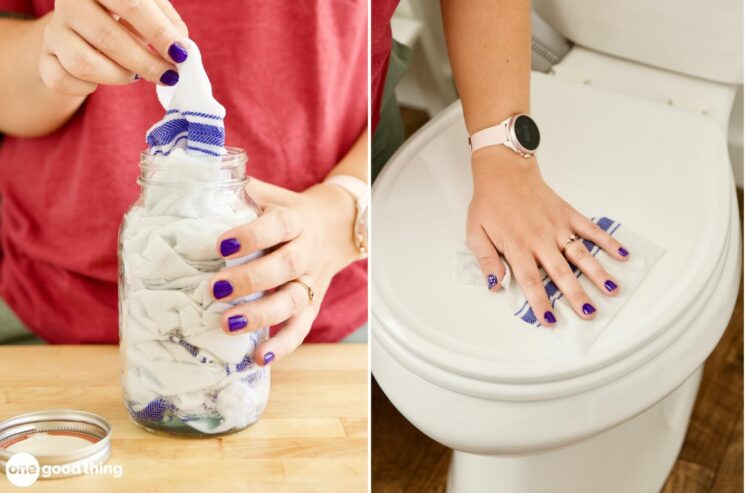 DIY Reusable Disinfecting Wipes