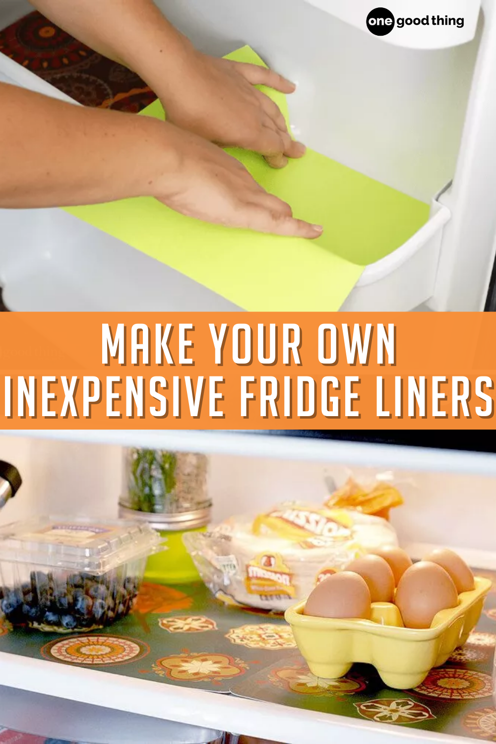 Make Your Own Inexpensive and EasytoClean Fridge Liners