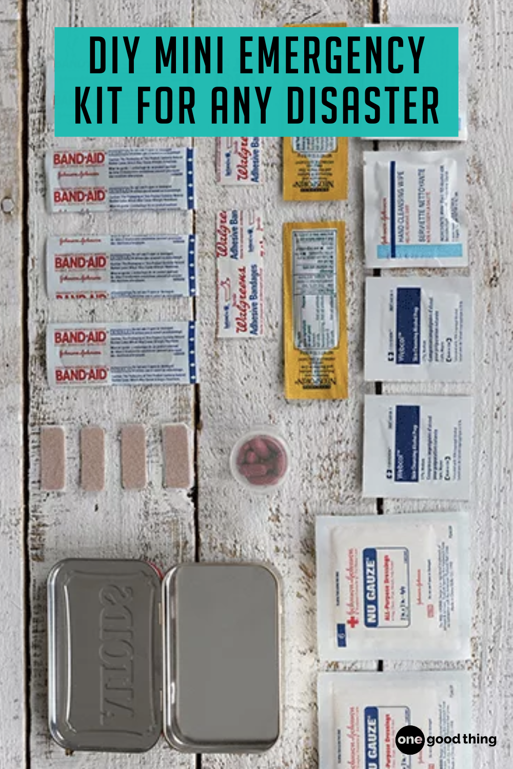 5 DIY Mini Emergency Kits For Any Disaster