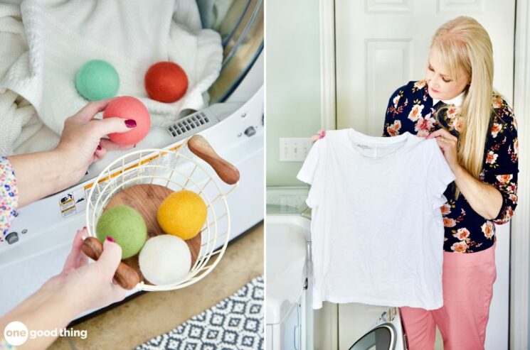 Static usually has its origin in the dryer. Use wool dryer balls and take clothing out of the dryer while it's damp to get rid of static.