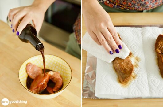 Worcestershire sauce all by itself makes an excellent meat marinade.