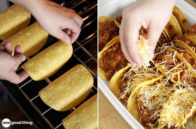 Baked Tacos (With Homemade Crunchy Taco Shells)