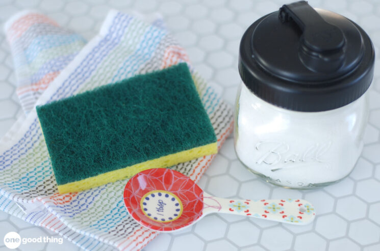 You can make homemade dishwasher detergent easily and it cost much less than the store bought kind -- works great, too!