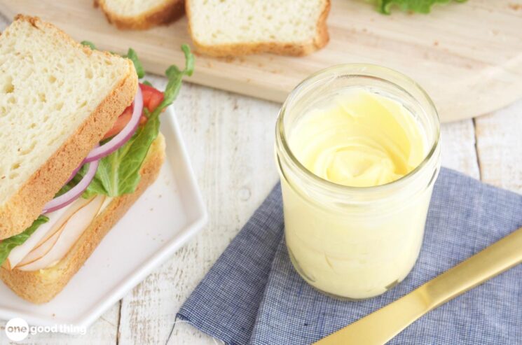 Homemade mayonnaise is so much tastier than store-bought!