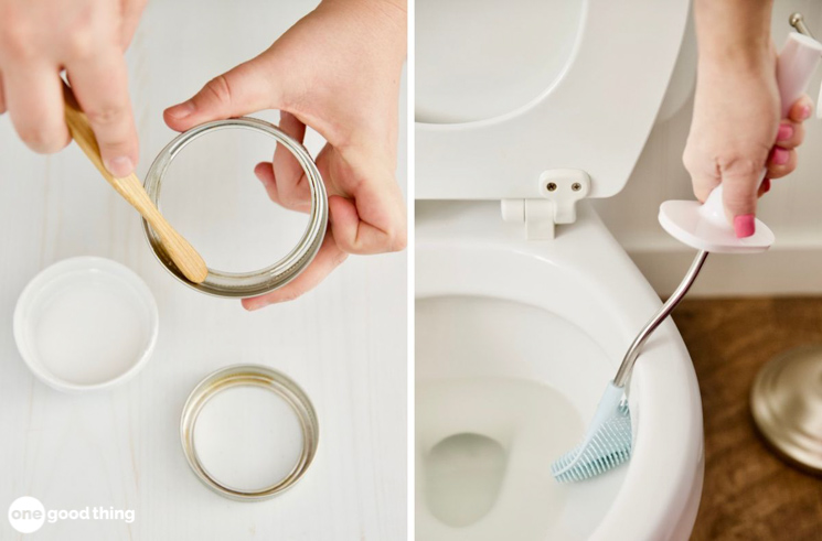 Use cream of tartar to remove rust and even touch up the toilet bowl.