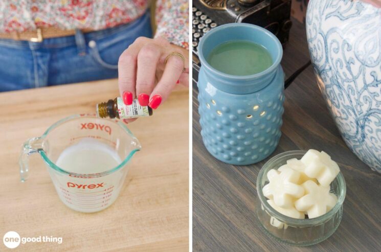 These all natural DIY wax melts make your house smell terrific.