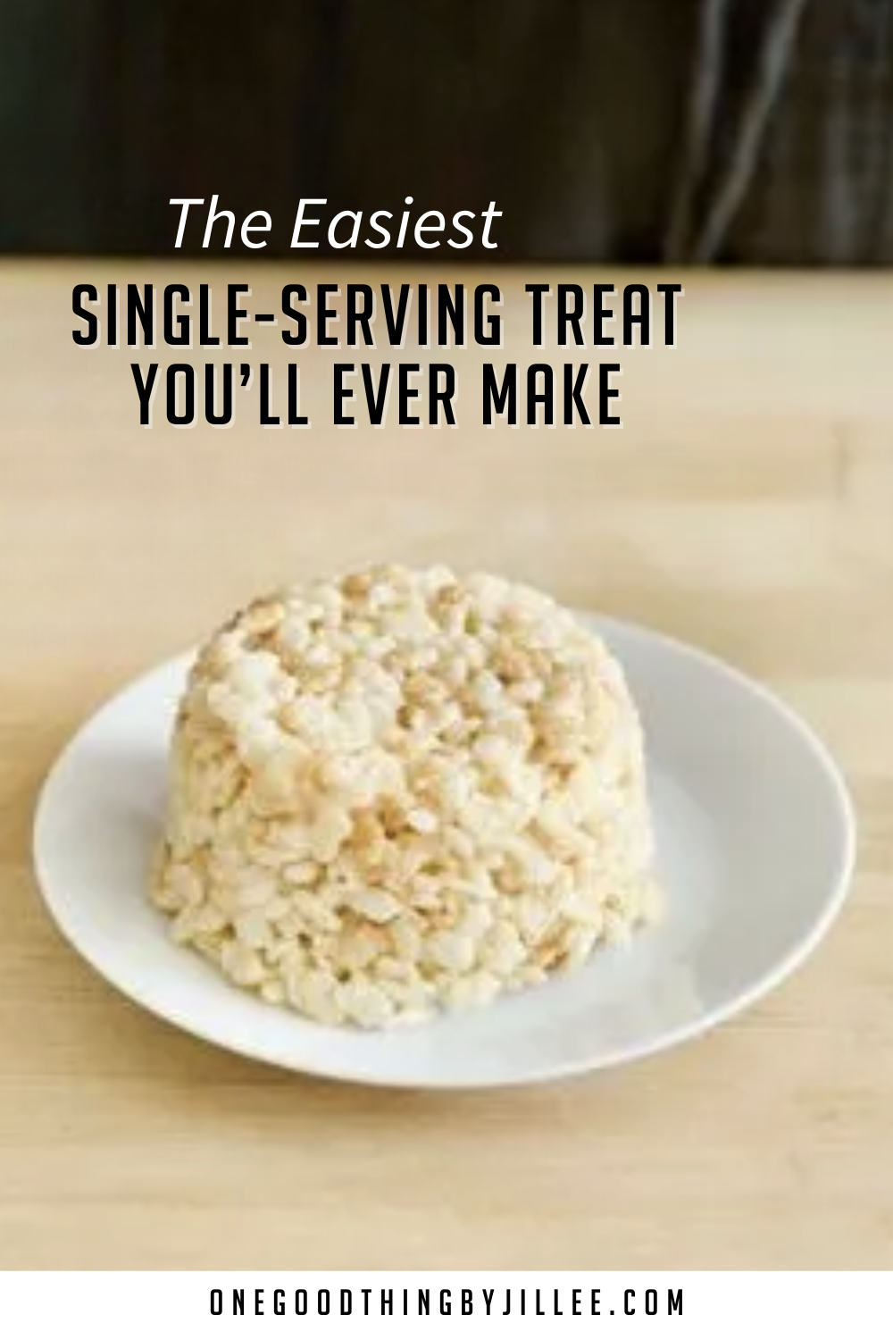 SingleServing Rice Krispie Treat Recipe
