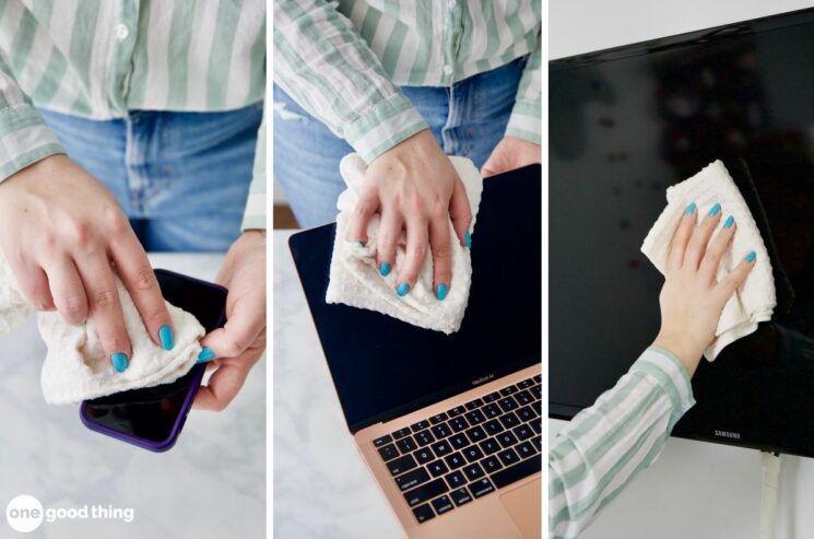 The type of screen you have determines how to clean a computer screen.