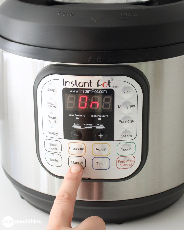 Making instant pot mashed potatoes.