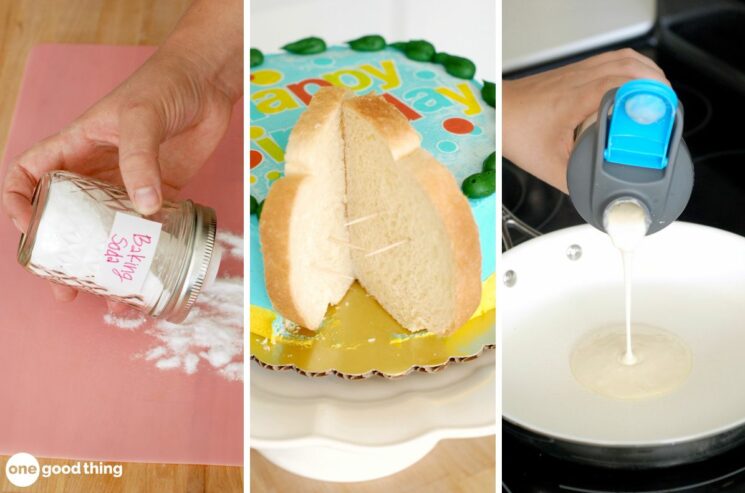 Why Didn't I Think Of That? An easy guide on how to make a delicious birthday cake.