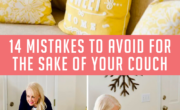 14 mistakes to avoid for the sake of your sofa.