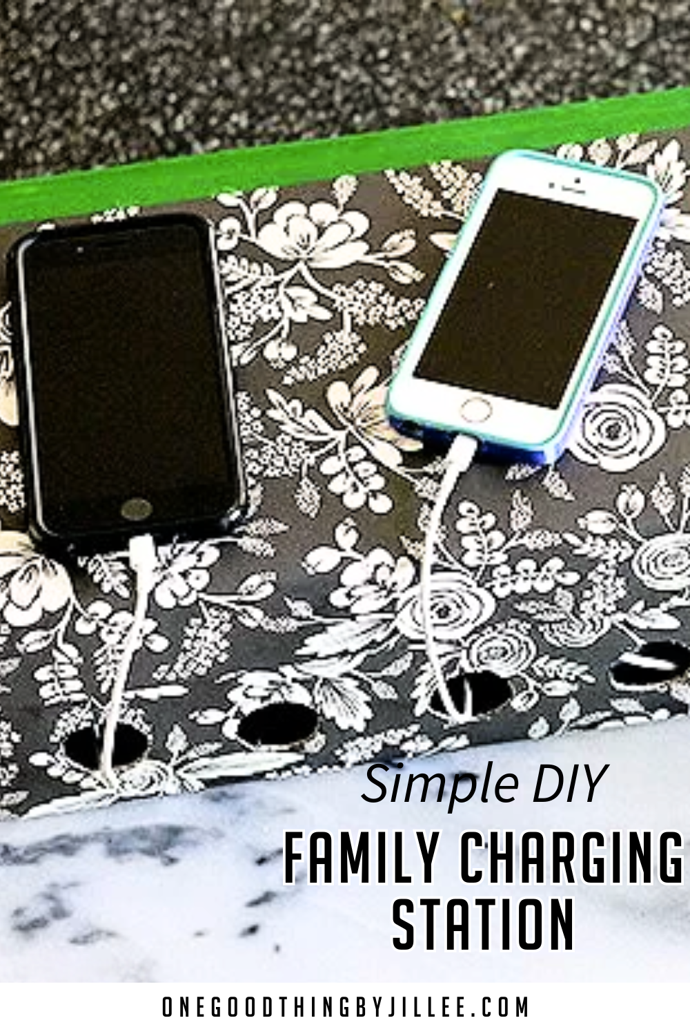 A Simple DIY Family Charging Station