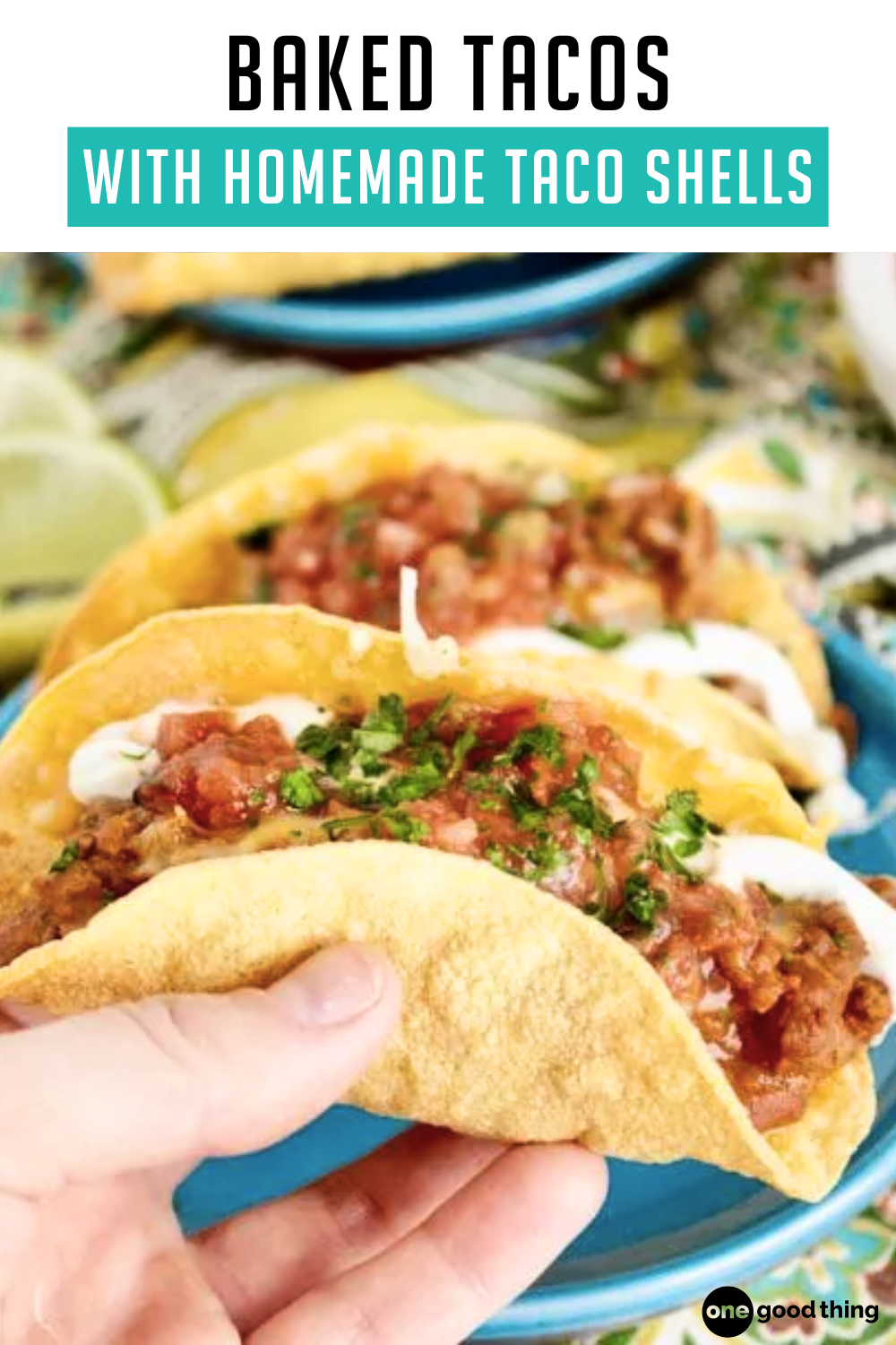 Baked Tacos (With Homemade Crunchy Taco Shells)