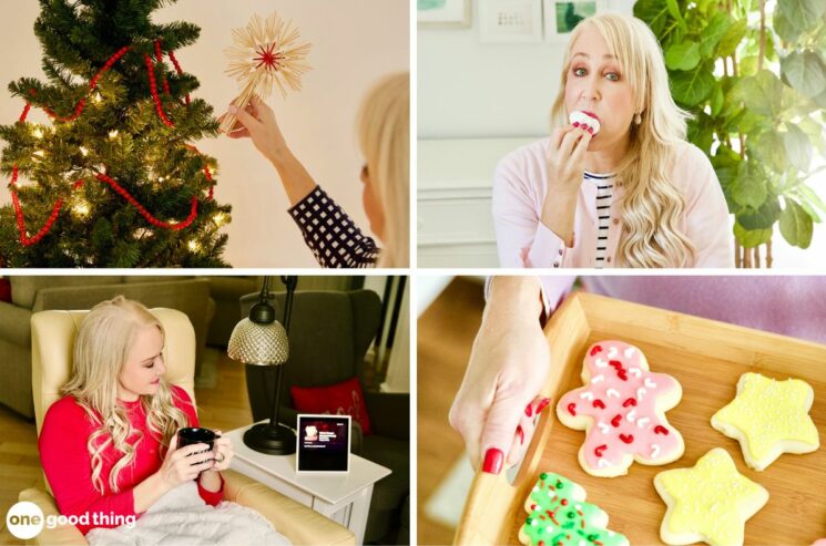 Putting the star on the tree, listening to Christmas music, making cookies, and playing games are all fun things to do on Christmas Eve.