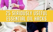 Discover 25 incredibly beneficial uses for essential oils with these seriously useful essential oil hacks.