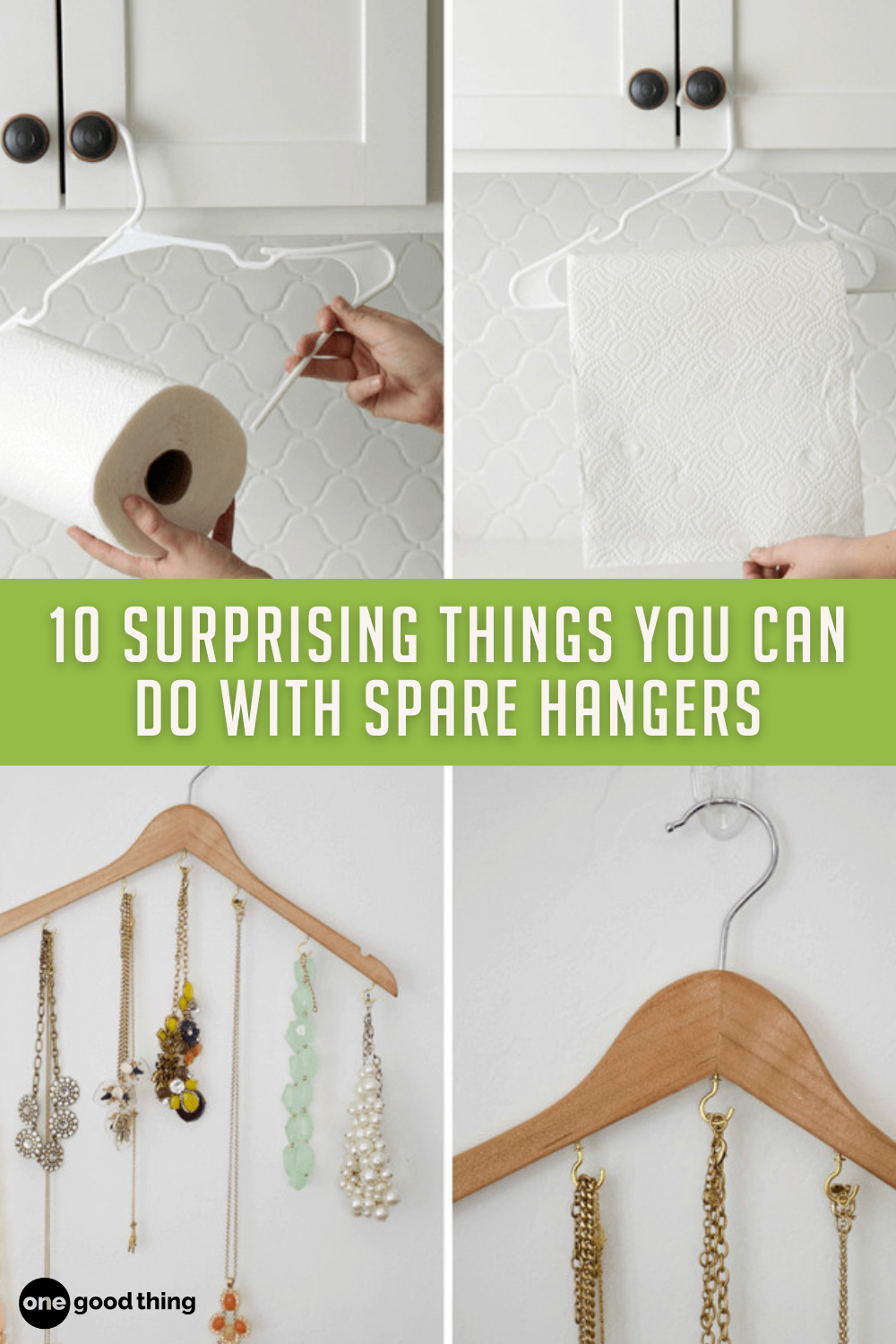 10 Surprising Uses For Hangers (Besides Hanging Clothes)