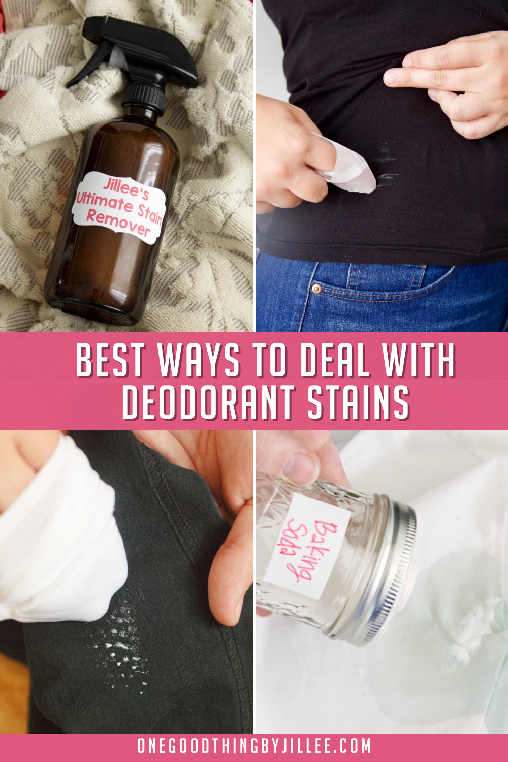 How To Remove Deodorant Stains